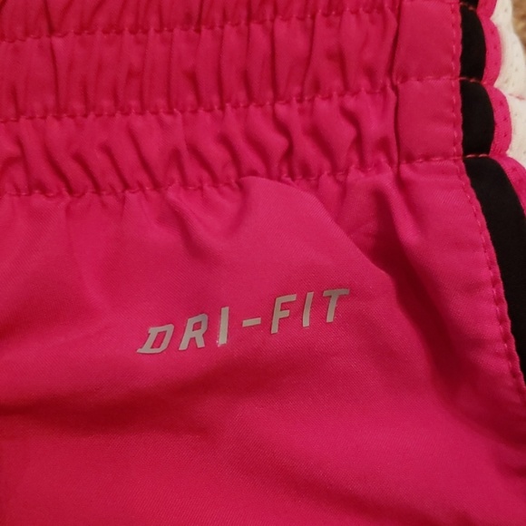 Nike Pink/White Dri-Fit Running Shorts XS - Picture 4 of 8